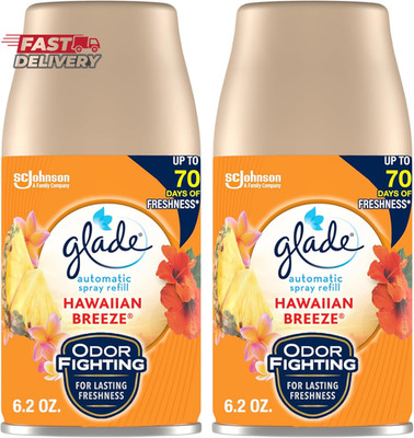 Glade Automatic Spray Refill, Air Freshener for Home and Bathroom, Hawaiian Bree