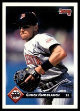 1993 Donruss Chuck Knoblauch Minnesota Twins #415