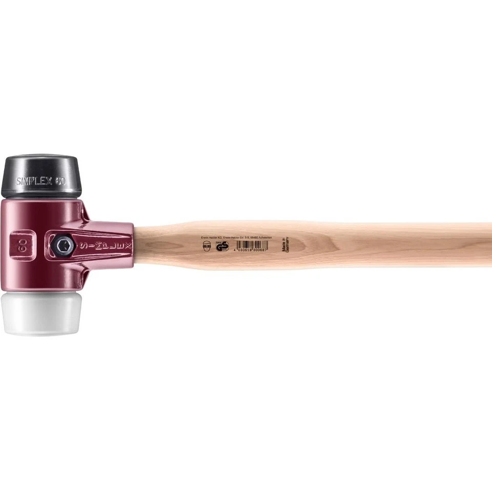 HALDER SIMPLEX-Vorschlaghammer, Gummikomposition / Superplastik; mit Tempergu... - Bild 2 von 4