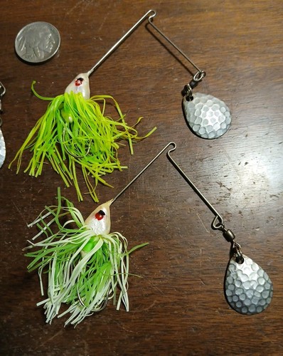Menge 4 gemischte Mini 3/16oz. Spinnerbaits - Bild 3 von 4