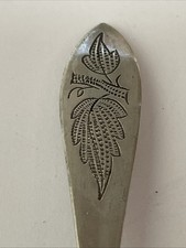 Decorative Silver 750 Vintage Souvenir Spoon Collectible