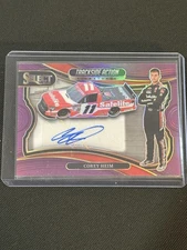 Corey Heim - 2025 Select Purple Trackside Action Auto 25/49