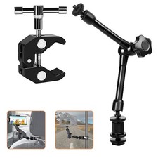 11" Articulating Magic Arm Clamp Mount with Super Clamp for Camera Monitor DSLR