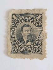 Rjkstamps RO184 F. Zaiss Co. US Revenue Match & Medicine Private Die Proprietary