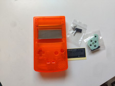 Clear Orange Housing Shell for GBC Nintendo Game Boy Color OSD Q5