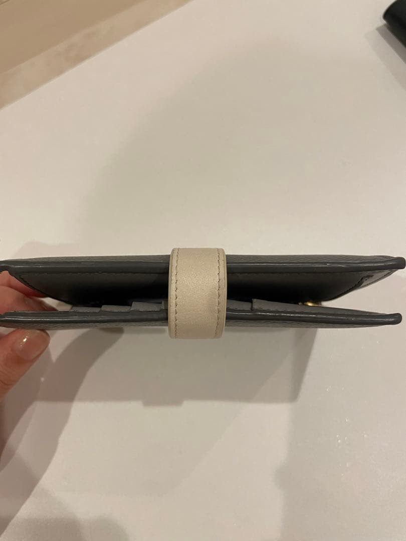 Celine Foldable Wallet Multifunction Gray From Ja… - image 5