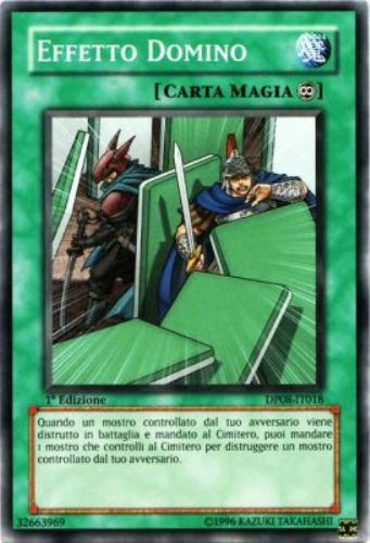 YU-GI-OH! EFFETTO DOMINO DP08-IT018 1a ED. - Picture 1 of 1