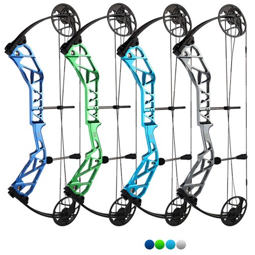 Pro Compound Bow Set 19-70lbs Arrows Adult Target Hunting Kit Archery Topoint - Picture 9 of 35