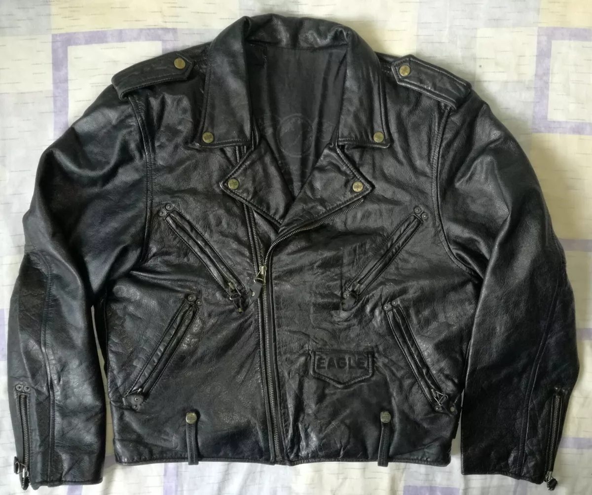 Brando style leather jacket cheap
