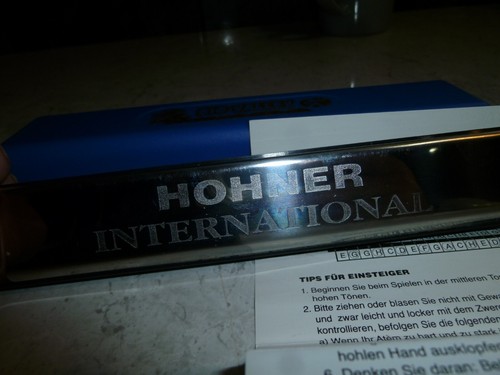 HOHNER BIG VALLEY 2550/48 C HARMONICA EX CONDITION WITH CASE - Picture 2 of 5