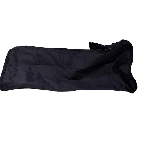 Lands End Packable Duffle Tote Bag Navy Blue Red Nylon Travel Beach Camping - Picture 7 of 9