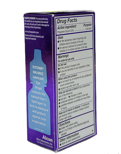 Systane Balance Restoring Dry Eye Relief You Pick Size New As Seen In Pictures - Picture 3 of 7