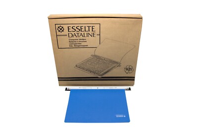 Esselte Dataline EDV Ablegemappen ungetrennt 10er Set Blau Hängeschiene 25991