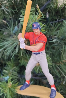 Mark McGwire St Louis Cardinals MLB Baseball Xmas Tree Ornament Holiday Jersey