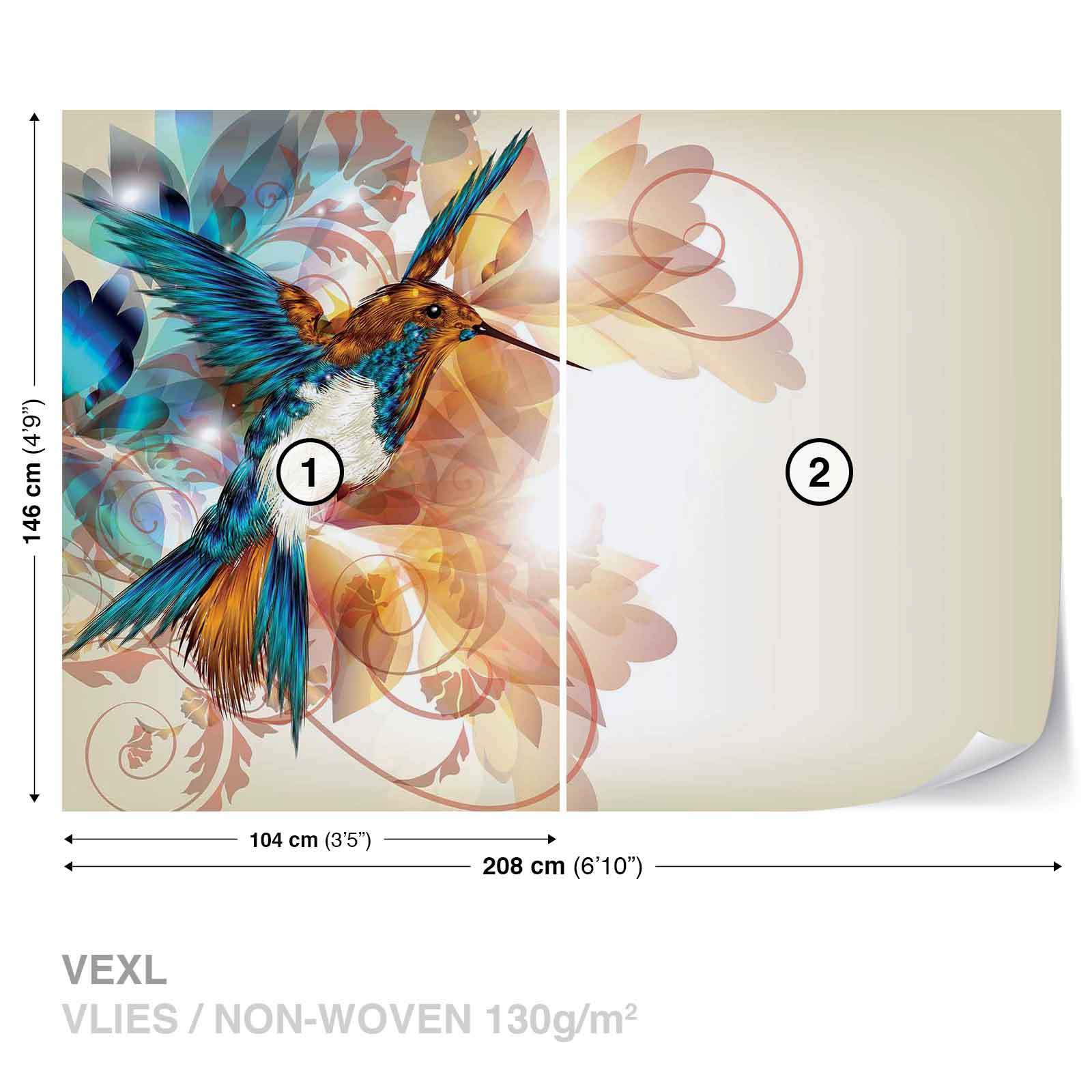 VLIES FOTOTAPETE FOTOTAPETEN WANDBILD BILD TAPETE 423VE Tiere Kolibri Kolibri Kolibri fd3d5f VLIES FOTOTAPETE FOTOTAPETEN WANDBILD BILD TAPETE 423VE Tiere Kolibri Kolibri Kolibri fd3d5f