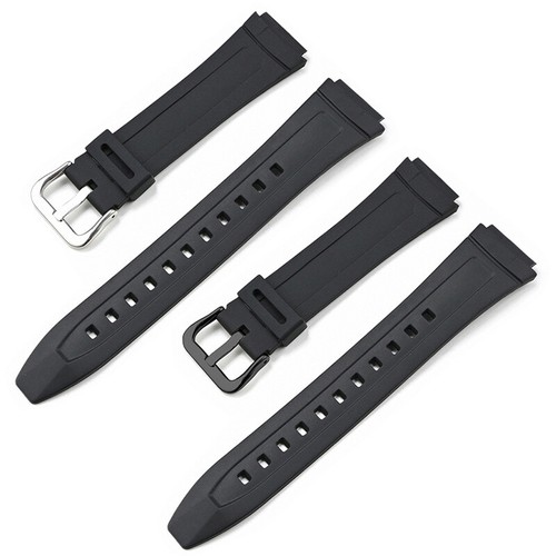 For Casio AW-80V AW-82 Electronic Watch Convex Watch Band Strap Replacement - Zdjęcie 2 z 9