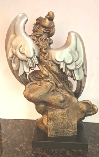 Vintage 1995 Austin Productions Skulptur Engelsstudie von Alexsander Danel - Bild 5 von 9