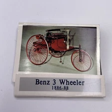 Vintage 1980s Mercedes Benz 3 Wheeler Eglinton Toronto Book of Matches Matchbook