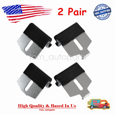 2 Pair Door Window Guide Stabilizers For 1968-1969 Camaro & Firebird Restoration