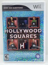 Hollywood Squares (Nintendo Wii, 2010) New Factory Sealed Over 1500 Questions!