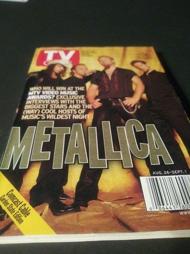 TV Guide/METALLICA 2000/ MTV VMA Edition/Pre-owned - Picture 2 of 6