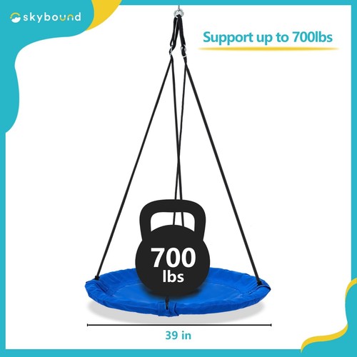 SkyBound 39" Tree Swing for Kids and Adults,Support Up to 700lbs - Picture 4 of 8