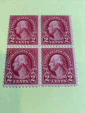  US Stamps Scott#554 Mint  OG Block MLH  ( Lot 4 File24)