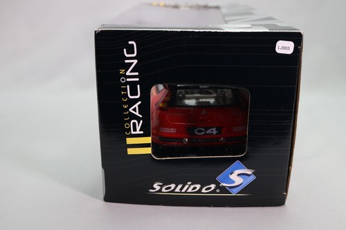 LJ665 SOLIDO RACING 9060 1/18 Citroen C4 sport concept car rouge - Foto 6 di 10