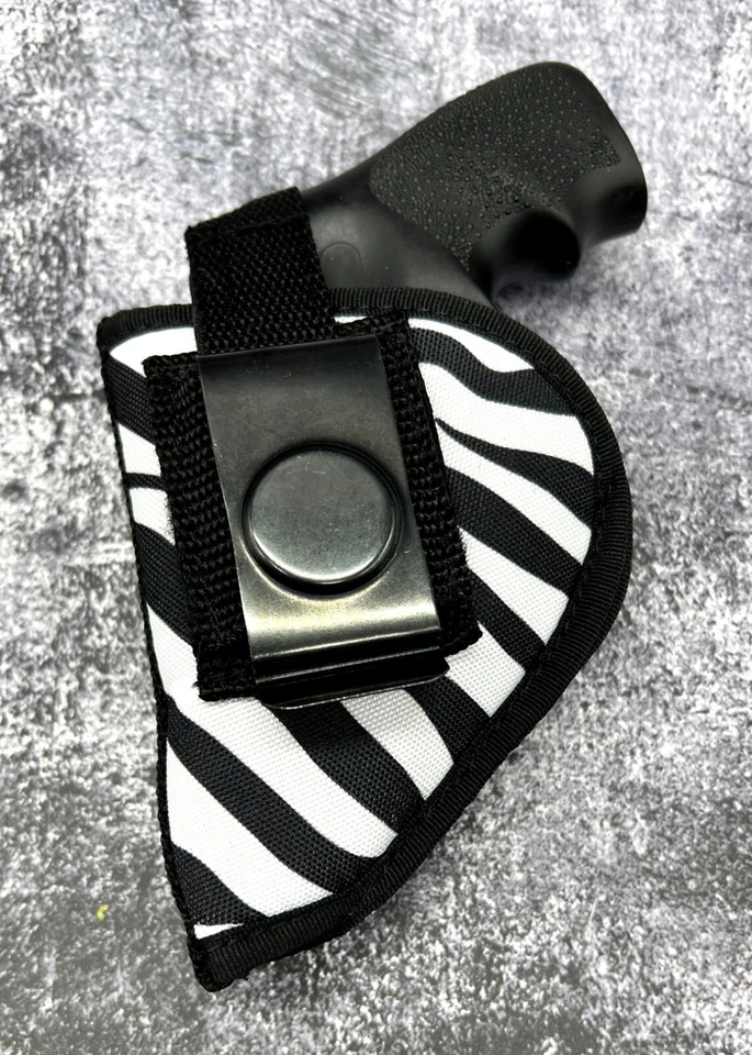 Funda para RUGER LCR y MÁS, derecha izquierda impresión cebra IWB OWB Foto 4 de 4
