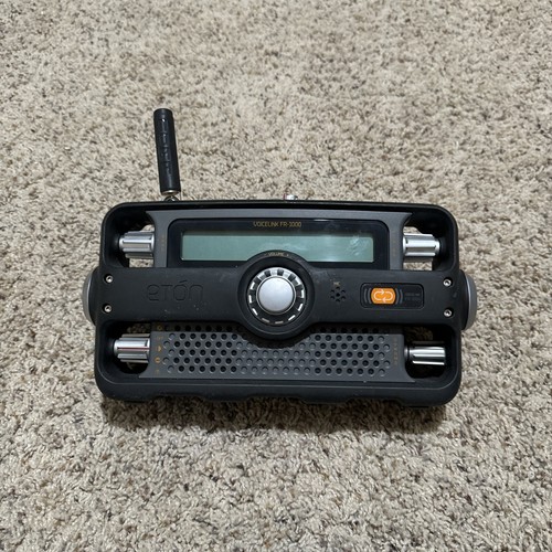 Eton FR-1000 VoiceLink Notfallradio AM/FM/Wetter - ohne Ladegerät!