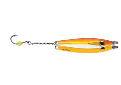Bassdash Metal Jigs Fishing Lure Spoon Jigging Bait with VMC Hooks 40-60g 1 Pcs Bassdash Metal Jigs Fishing Lure Spoon Jigging Bait with VMC Hooks 40-60g 1 Pcs