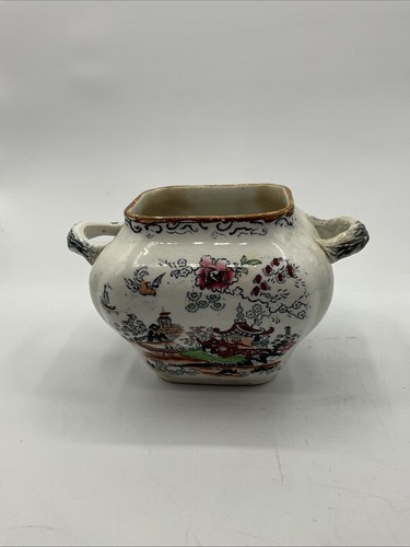 ASHWORTH BROS Hanley Victorian Jar Pot Antique (S) - Picture 11 of 24