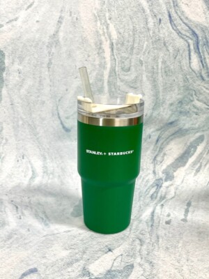 Starbucks SS Stanley Green Quencher Tumbler 591ml | eBay
