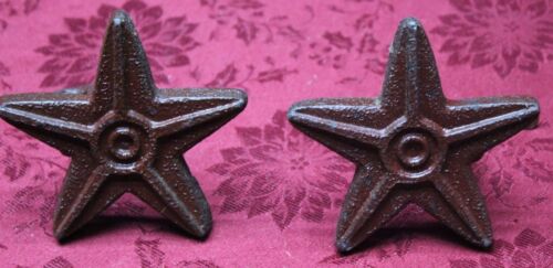 Cast Iron Star Shaped Curtain tie backs, Wall Hooks, Coat Hooks, Hat Hook, Weste - Picture 3 of 10