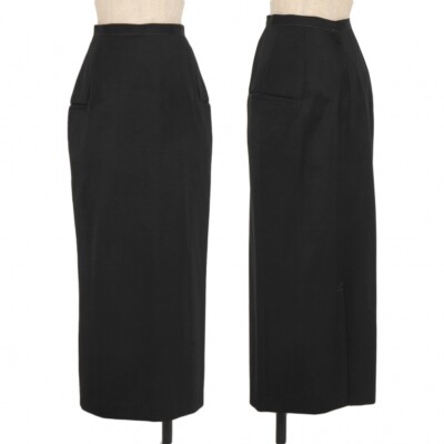スカート Yohji Yamamoto Wool Gabardine Skirt WOOL GABARDINE PANEL FLARE SKIRT – THE SHOP YOHJI YAMAMOTO