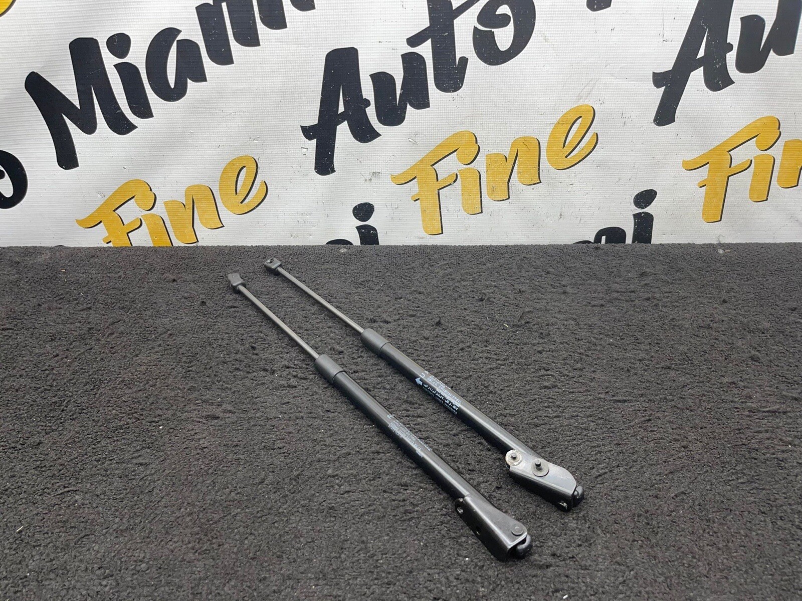 2009-2020 NISSAN 370Z LEFT AND RIGHT HOOD SHOCK STRUT PAIR OEM | eBay