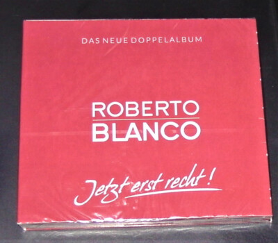 ROBERTO BLANCO JETZT ERST RECHT! DOPPEL CD IM DIGIPAK SCHNELLER VERSAND NEU &OVP