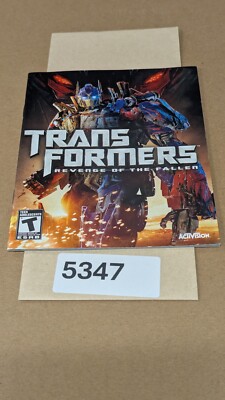 Transformers Revenge of the Fallen - PS3 - Manual Only **NO GAME!