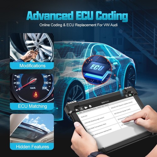 ANCEL X7 Bluetooth OBD2 Scanner Bi-directional Scan Tool Full System Diagnostic - Picture 4 of 17