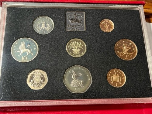 1984 Great Britain Proof Set Mint Packaging COA #22006 - Picture 2 of 4