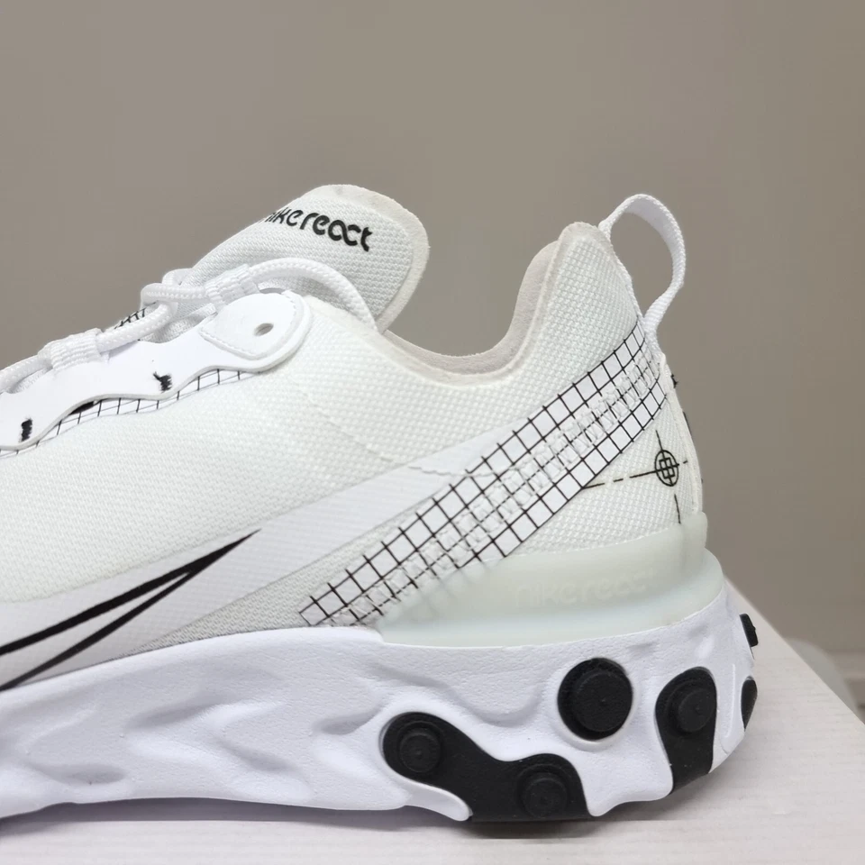 NIKE REACT ELEMENT 55 "SCHEMATIC" (CU3009 100) TRAINERS VARIOUS SIZES - Image 2 of 4