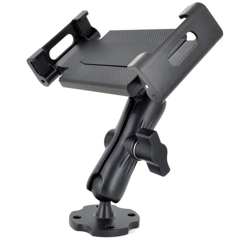 Aluminum Heavy Duty Drill Base Truck Semi Wall Mount For Apple Samsung Tablet - Picture 11 of 24