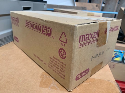 10 pc X Maxell B-10M MBQ Betacam SP 12 min. small - Photo 4/4
