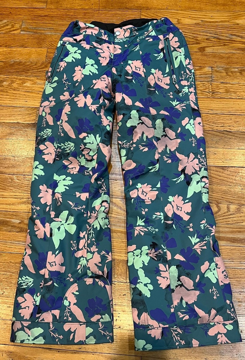 Obermeyer Teen XL 18 Brooke Pant Ski/Snow Tropicamo Floral Print