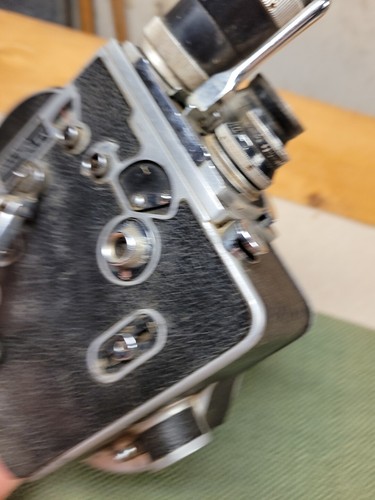 Exceptionally Rare Bolex Paillard H16 Deluxe 16mm Cine Movie Camera W 3 Lenses - Picture 12 of 24