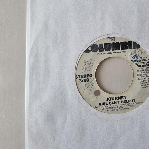Journey - Girl can't help it 7'' Vinyl US PROMO - Picture 2 of 5