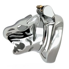 Stainless Steel Male Chastity Device Belt Curve Chastity Cage Lock