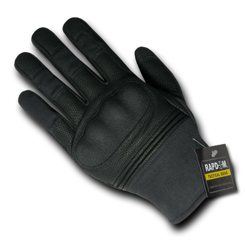 Rapdom T23 Lightweight Tactical Gloves – Half Finger, Padded Knuckle (Black, Coyote, OD Green)