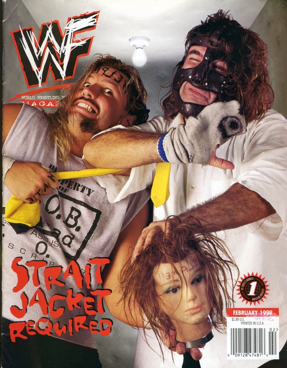 MANKIND/AL SNOW WWF Wrestling Magazine February 1999 MARK HENRY