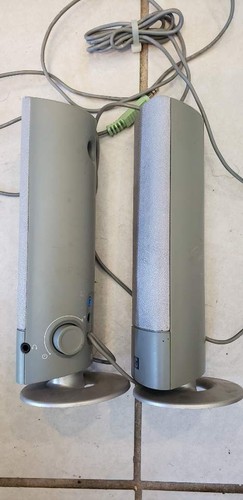 Genuine HP 5187-8366 Computer Speakers Rock 2.0 Set of 2 - Picture 4 of 10